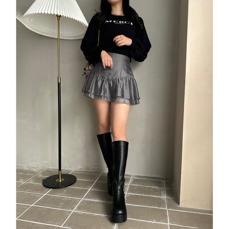 one after another】【トレンドアイテム】バレエコアスカート[品番