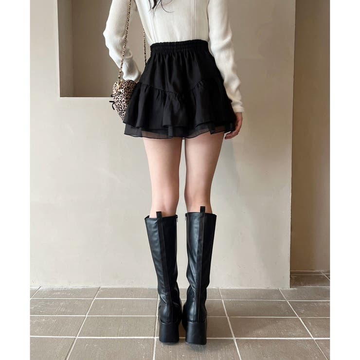 one after another】【トレンドアイテム】バレエコアスカート[品番