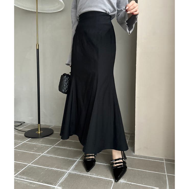 ロングマーメイドスカート SM展開[品番：NCLW0017451]｜NICE CLAUP