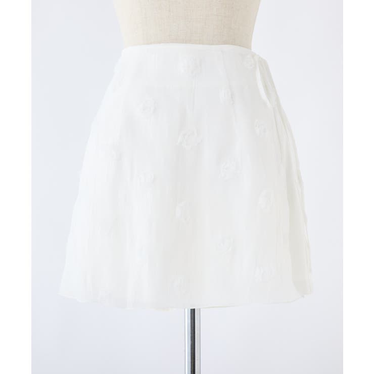 【one after another】レース巻きスカートSETショーパン | NICE CLAUP / OLIVE des OLIVE　OUTLET | 詳細画像2 