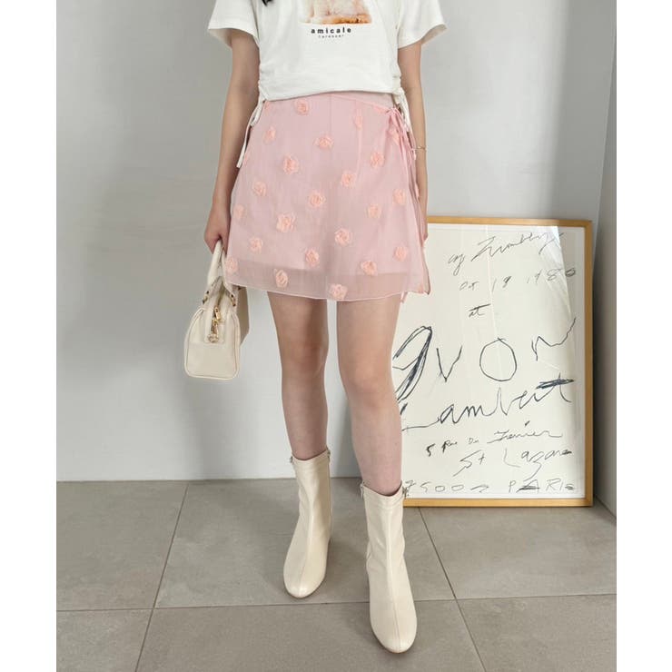 【one after another】レース巻きスカートSETショーパン | NICE CLAUP / OLIVE des OLIVE　OUTLET | 詳細画像24 