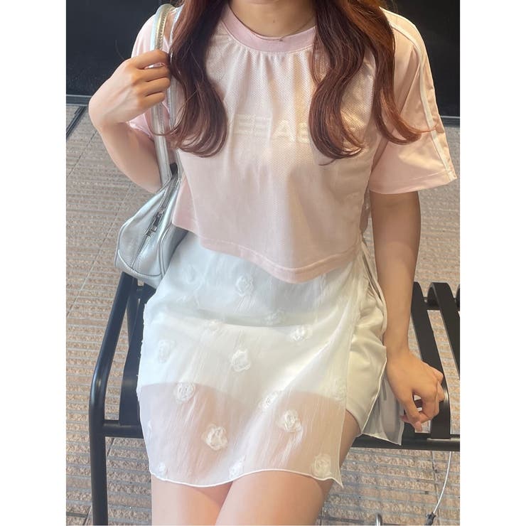 【one after another】レース巻きスカートSETショーパン | NICE CLAUP / OLIVE des OLIVE　OUTLET | 詳細画像1 