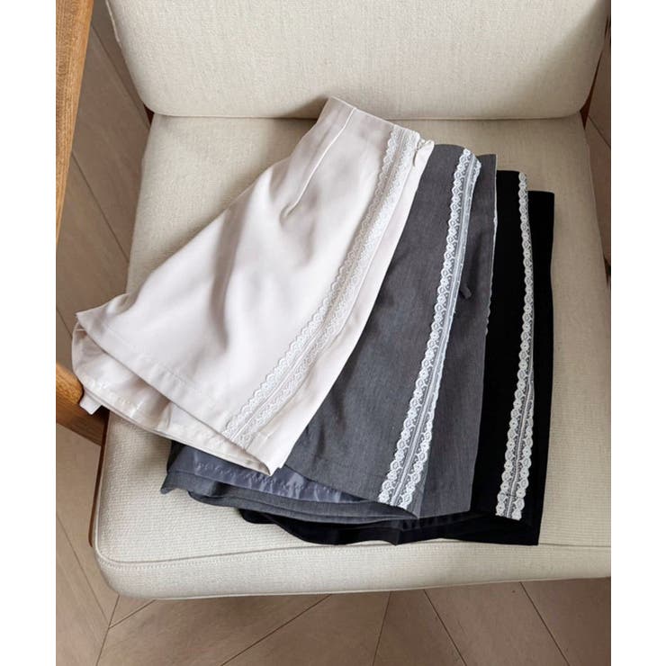 【関税込み】ALAINPAUL グレー Knee テーラードショートパンツ ウールショートパンツ|allureville OFFICIAL SITE / ONLINE SHOP