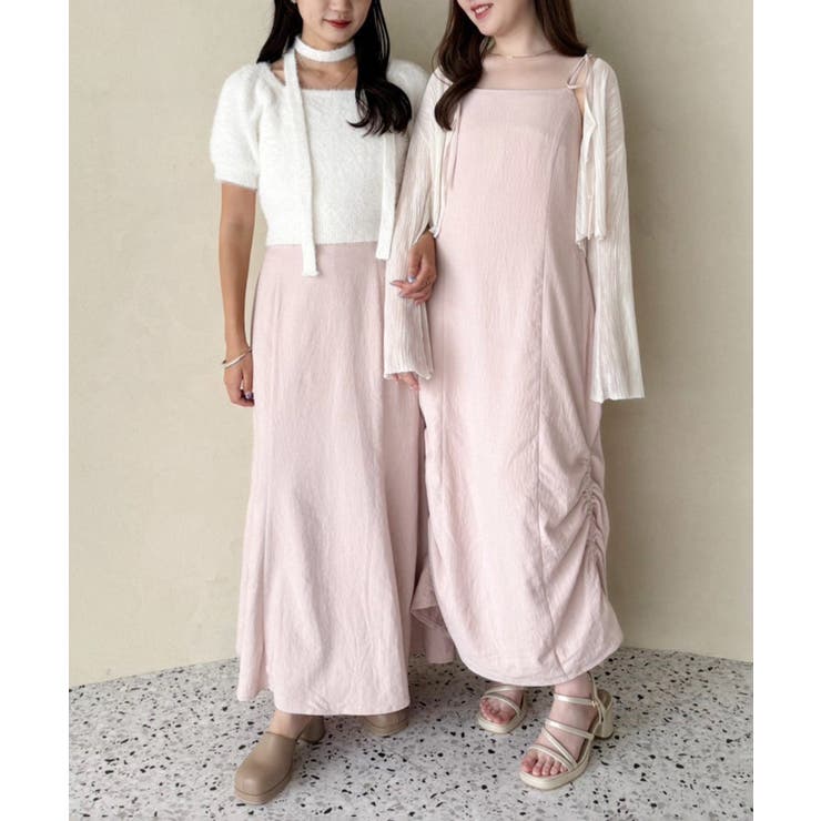 【one after another】チョーカー付き半袖フェザーニット | NICE CLAUP / OLIVE des OLIVE　OUTLET | 詳細画像22 