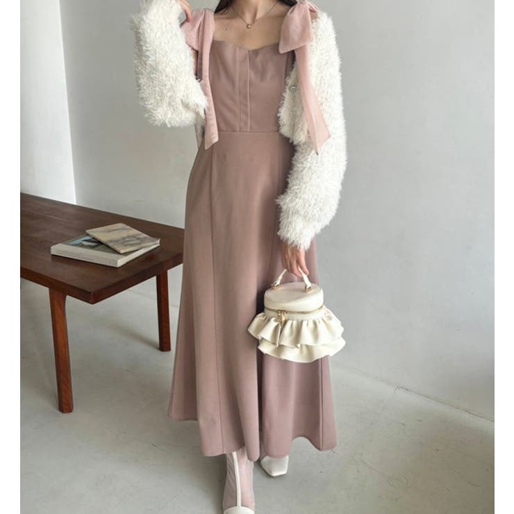 キラキラボタンチュールフェザーショートカーディガン[品番：NCLW0014696]｜NICE CLAUP / OLIVE des OLIVE  OUTLET（ナイスクラップ オリーブデオリーブ アウトレット）のレディースファッション通販｜SHOPLIST（ショップリスト）