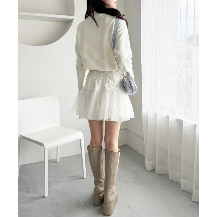 【one after another】ニットトラックジャケット | NICE CLAUP / OLIVE des OLIVE　OUTLET | 詳細画像6 