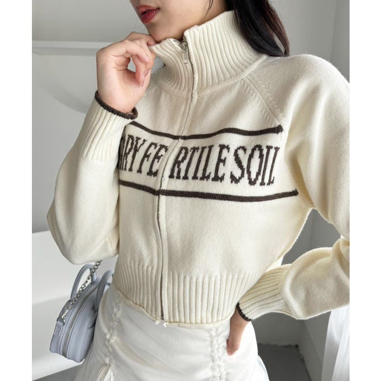 【one after another】ニットトラックジャケット | NICE CLAUP / OLIVE des OLIVE　OUTLET | 詳細画像10 