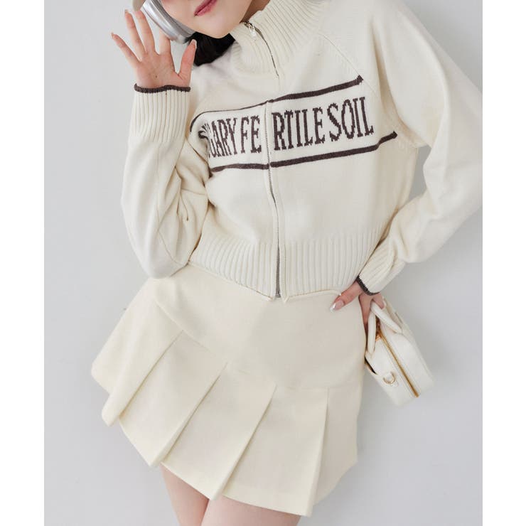 【one after another】ニットトラックジャケット | NICE CLAUP / OLIVE des OLIVE　OUTLET | 詳細画像11 