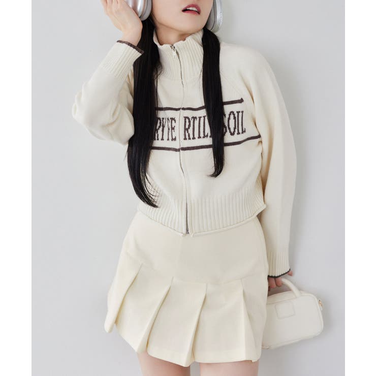 【one after another】ニットトラックジャケット | NICE CLAUP / OLIVE des OLIVE　OUTLET | 詳細画像12 