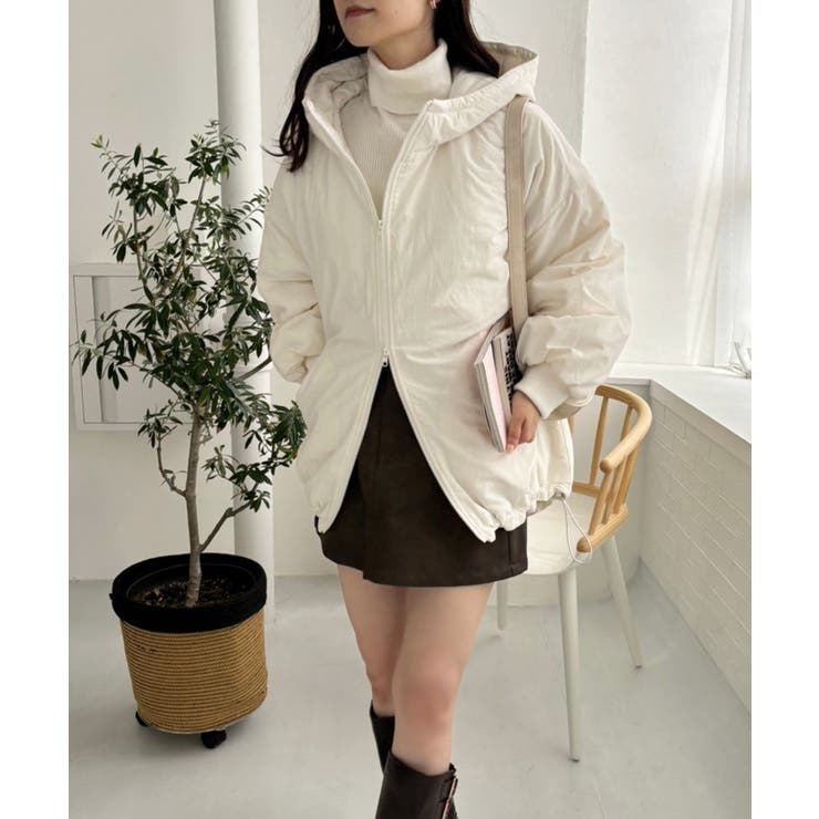 【one after another】モンスターパーカーオーバーサイズブルゾン | NICE CLAUP / OLIVE des OLIVE　OUTLET | 詳細画像7 