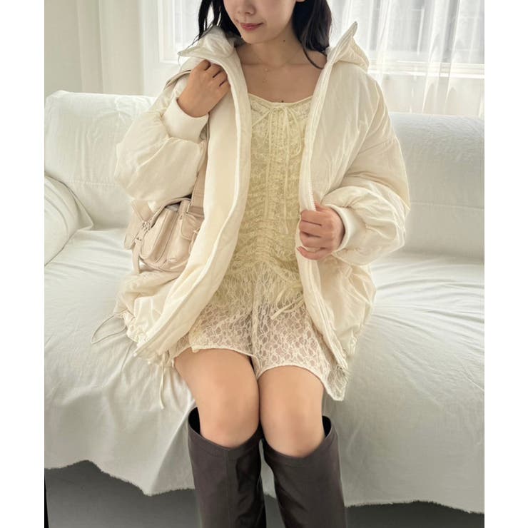 【one after another】モンスターパーカーオーバーサイズブルゾン | NICE CLAUP / OLIVE des OLIVE　OUTLET | 詳細画像16 