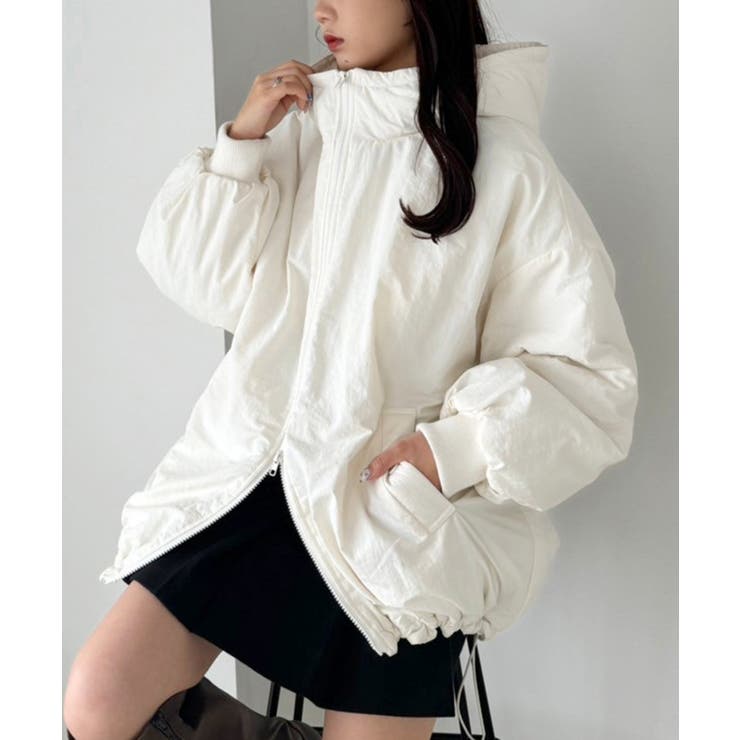 【one after another】モンスターパーカーオーバーサイズブルゾン | NICE CLAUP / OLIVE des OLIVE　OUTLET | 詳細画像21 