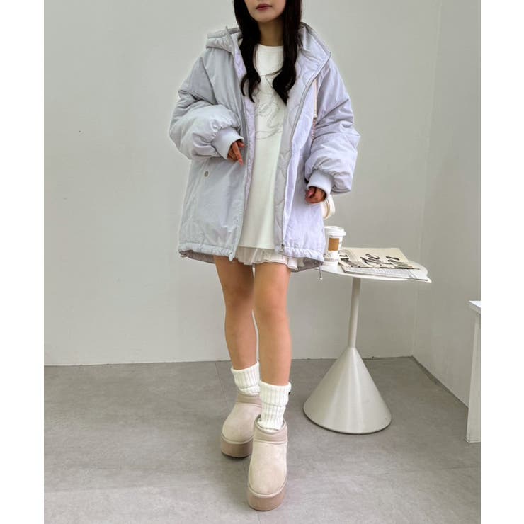 【one after another】モンスターパーカーオーバーサイズブルゾン | NICE CLAUP / OLIVE des OLIVE　OUTLET | 詳細画像41 