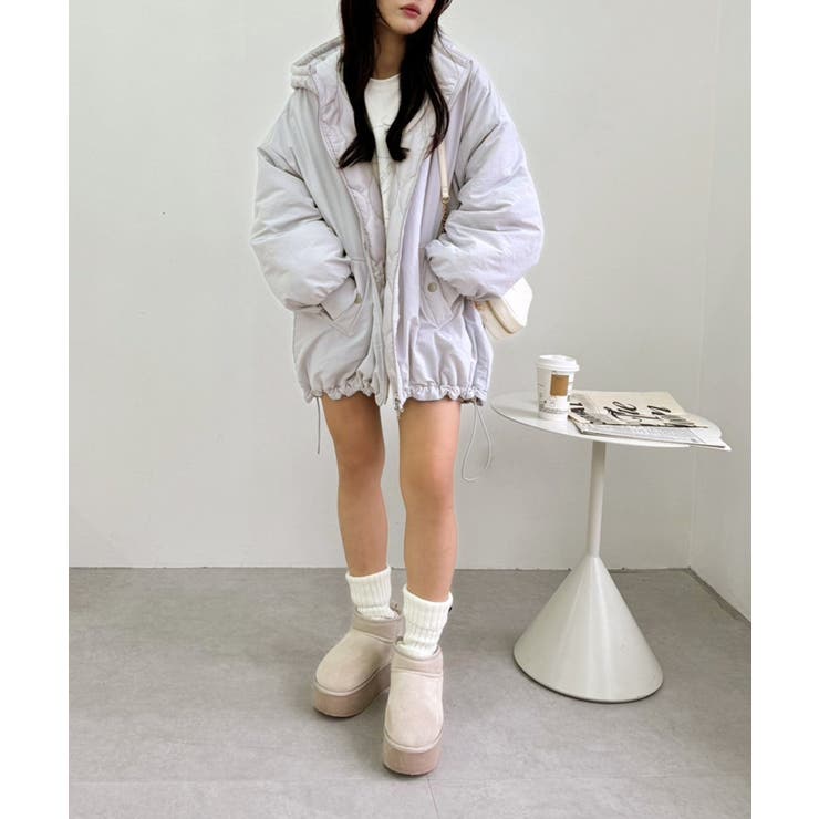 【one after another】モンスターパーカーオーバーサイズブルゾン | NICE CLAUP / OLIVE des OLIVE　OUTLET | 詳細画像42 