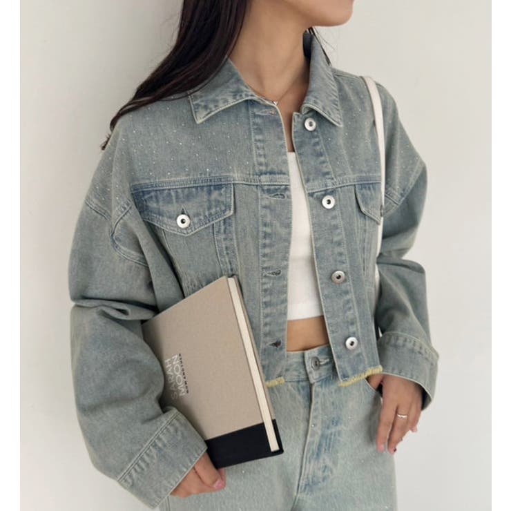 one after another】カットオフデニムジャケット[品番：NCLW0014699