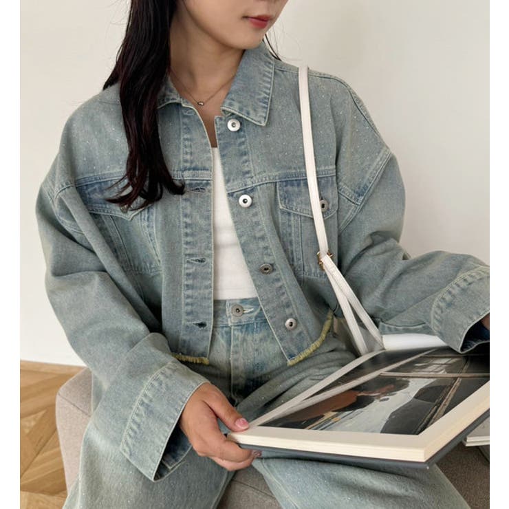 one after another】カットオフデニムジャケット[品番：NCLW0014699