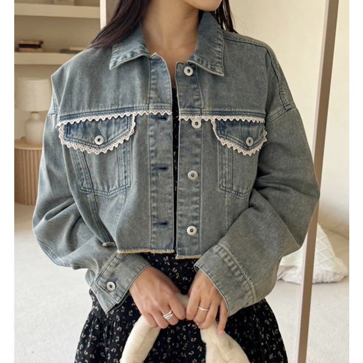 one after another】カットオフデニムジャケット[品番：NCLW0014699