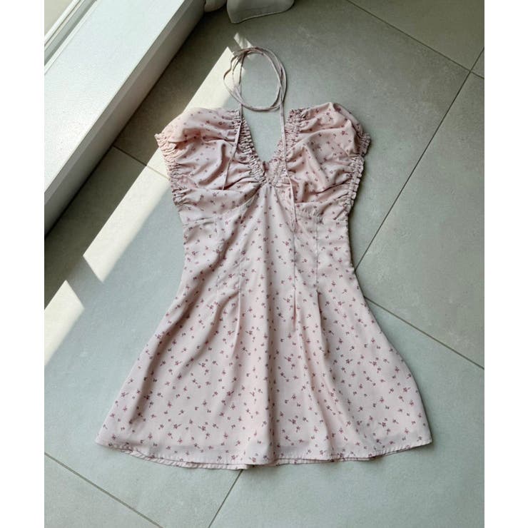 【one after another】チョーカー付きバックレースアップミニワンピ… | NICE CLAUP / OLIVE des OLIVE　OUTLET | 詳細画像22 