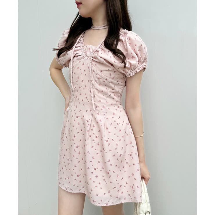 【one after another】チョーカー付きバックレースアップミニワンピ… | NICE CLAUP / OLIVE des OLIVE　OUTLET | 詳細画像26 