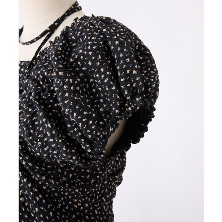 【one after another】チョーカー付きバックレースアップミニワンピ… | NICE CLAUP / OLIVE des OLIVE　OUTLET | 詳細画像37 