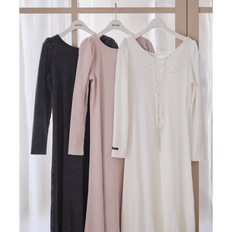 【one after another】【ロングシーズン活躍！】バックレースアップ… | NICE CLAUP / OLIVE des OLIVE　OUTLET | 詳細画像38 