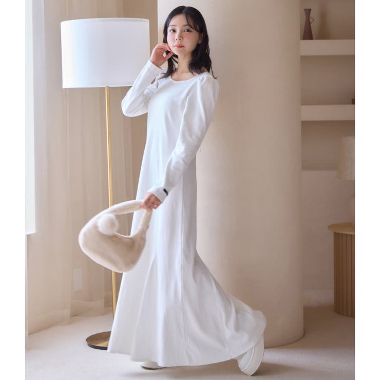 【one after another】【ロングシーズン活躍！】バックレースアップ… | NICE CLAUP / OLIVE des OLIVE　OUTLET | 詳細画像2 