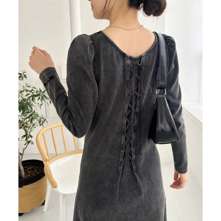 【one after another】【ロングシーズン活躍！】バックレースアップ… | NICE CLAUP / OLIVE des OLIVE　OUTLET | 詳細画像29 