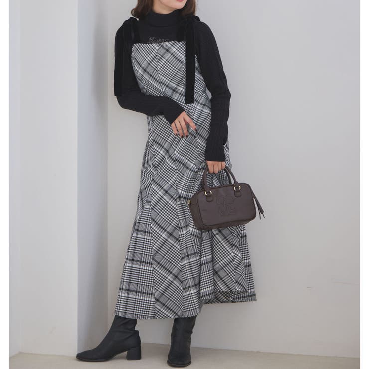 ホワイト系 | 【one after another】【スタイルアップ効果◎】ベロアリボンキャミ… | NICE CLAUP / OLIVE des OLIVE　OUTLET