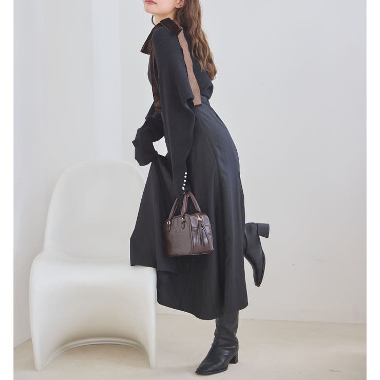 【one after another】【スタイルアップ効果◎】ベロアリボンキャミ… | NICE CLAUP / OLIVE des OLIVE　OUTLET | 詳細画像10 