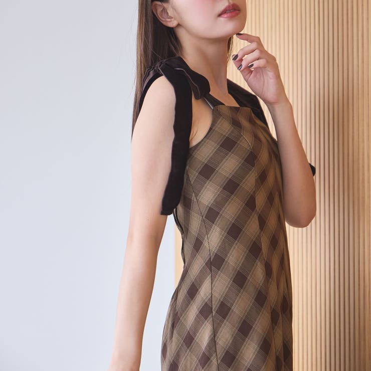 【one after another】【スタイルアップ効果◎】ベロアリボンキャミ… | NICE CLAUP / OLIVE des OLIVE　OUTLET | 詳細画像8 