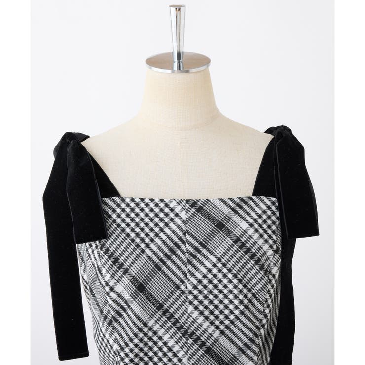 【one after another】【スタイルアップ効果◎】肩ベロアリボンキャ… | NICE CLAUP / OLIVE des OLIVE　OUTLET | 詳細画像40 