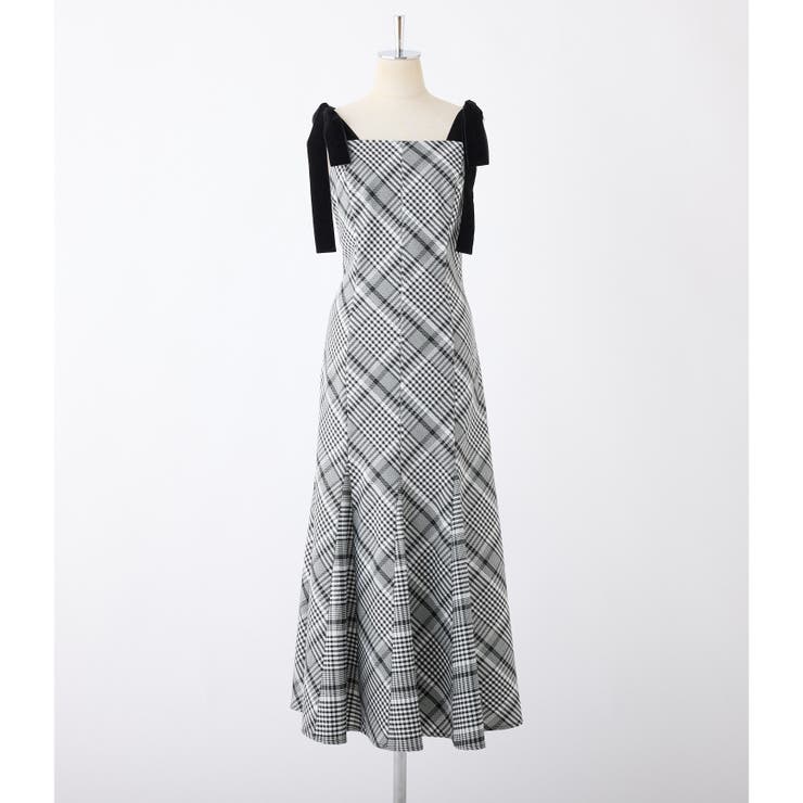 【one after another】【スタイルアップ効果◎】肩ベロアリボンキャ… | NICE CLAUP / OLIVE des OLIVE　OUTLET | 詳細画像37 