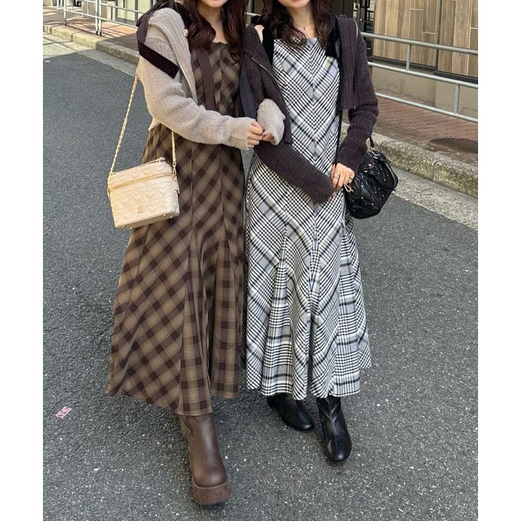 【one after another】【スタイルアップ効果◎】肩ベロアリボンキャ… | NICE CLAUP / OLIVE des OLIVE　OUTLET | 詳細画像48 