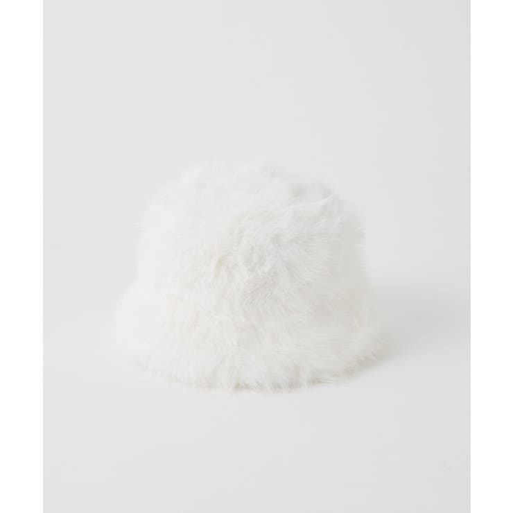 【one after another】ロングファーバケットハット | NICE CLAUP / OLIVE des OLIVE　OUTLET | 詳細画像2 