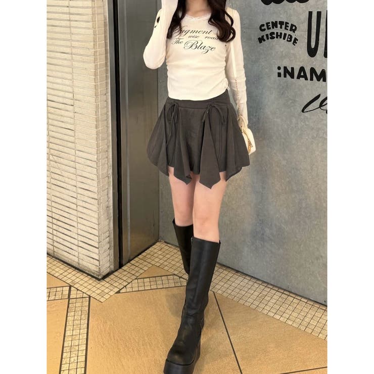 one after another】イレヘムドロストminiスカート[品番：NCLW0015374