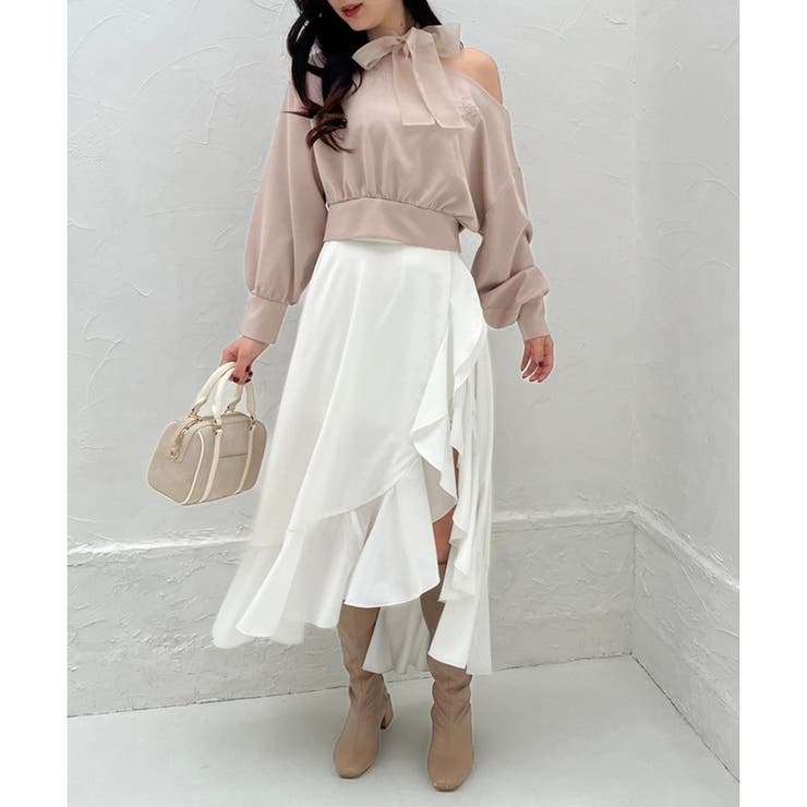 【one after another】アシメスカート | NICE CLAUP / OLIVE des OLIVE　OUTLET | 詳細画像20 