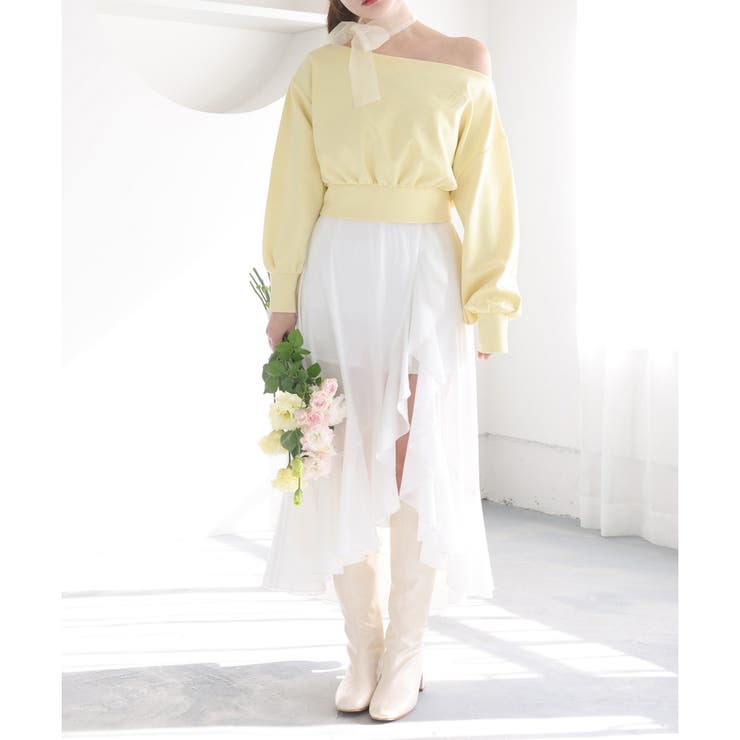 【one after another】アシメスカート | NICE CLAUP / OLIVE des OLIVE　OUTLET | 詳細画像9 