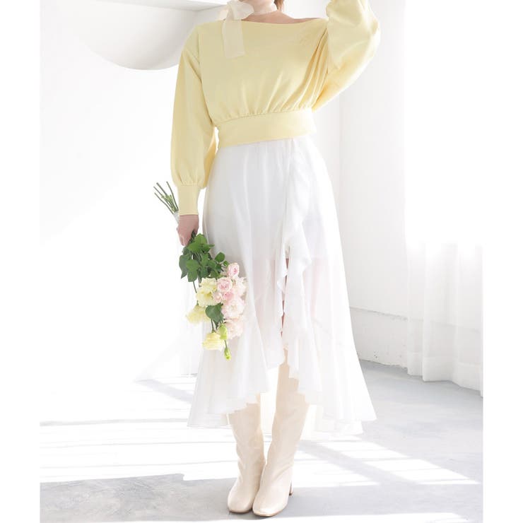 【one after another】アシメスカート | NICE CLAUP / OLIVE des OLIVE　OUTLET | 詳細画像8 