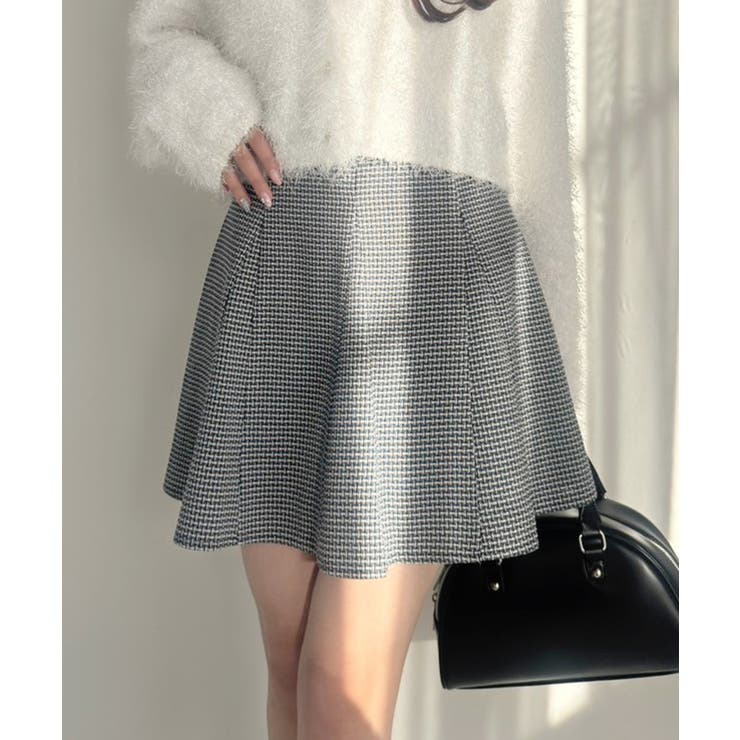 【one after another】マチ付きフレアミニスカート | NICE CLAUP / OLIVE des OLIVE　OUTLET | 詳細画像2 