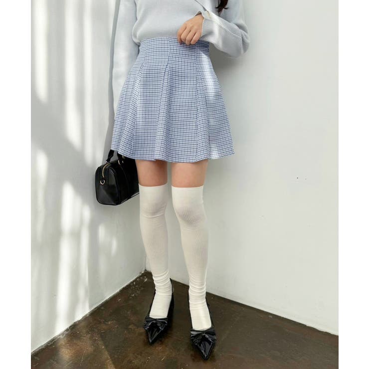 【one after another】マチ付きフレアミニスカート | NICE CLAUP / OLIVE des OLIVE　OUTLET | 詳細画像18 