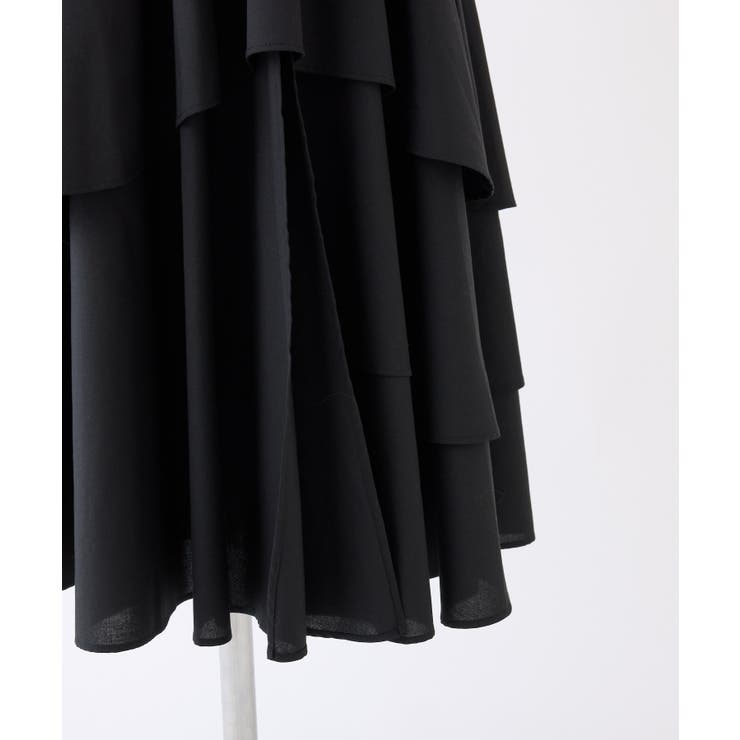 ランダムフリルロングスカート スリット入り | NICE CLAUP / OLIVE des OLIVE　OUTLET | 詳細画像21 