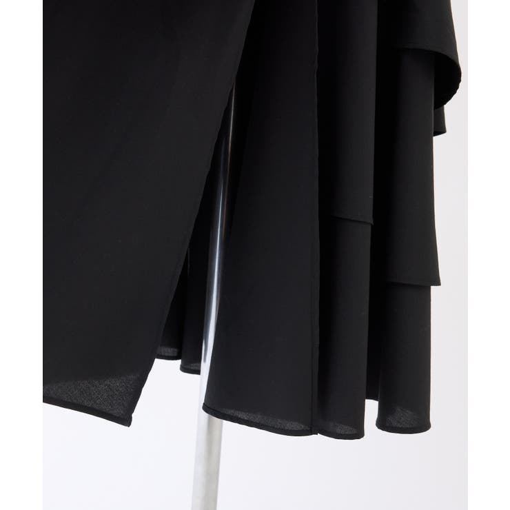 ランダムフリルロングスカート スリット入り | NICE CLAUP / OLIVE des OLIVE　OUTLET | 詳細画像22 