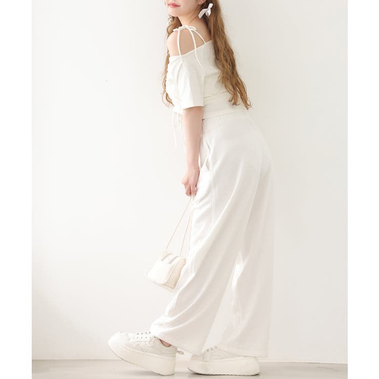 【one after another】カットパンツ | NICE CLAUP / OLIVE des OLIVE　OUTLET | 詳細画像7 