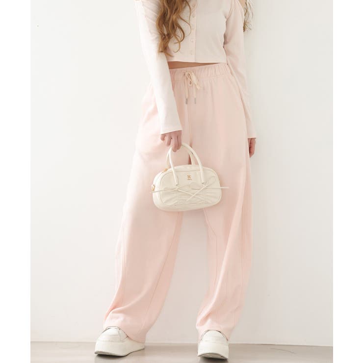 ピンク | 【one after another】カットパンツ | NICE CLAUP / OLIVE des OLIVE　OUTLET