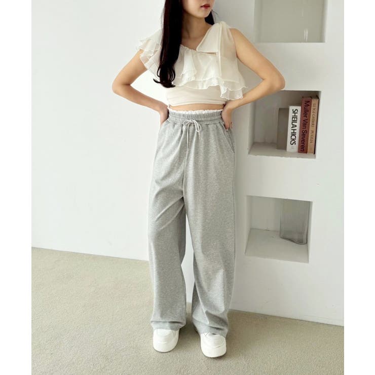 【one after another】ウエストフリルカットパンツ | NICE CLAUP / OLIVE des OLIVE　OUTLET | 詳細画像12 