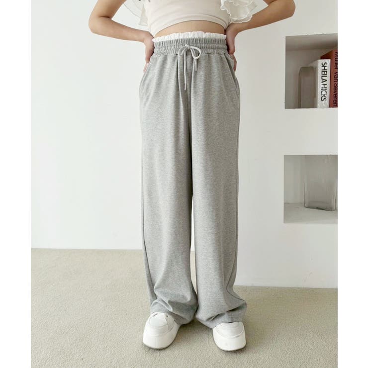 【one after another】ウエストフリルカットパンツ | NICE CLAUP / OLIVE des OLIVE　OUTLET | 詳細画像14 