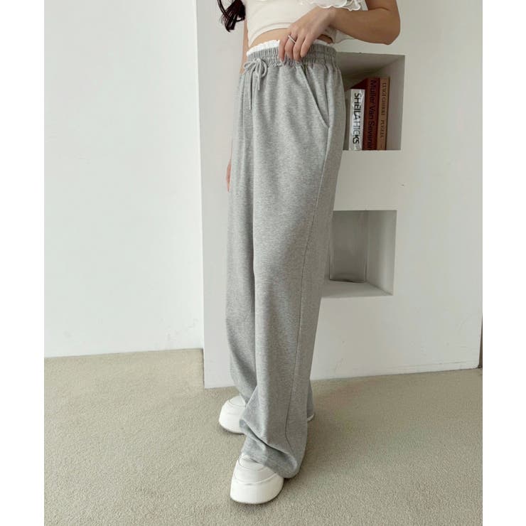 【one after another】ウエストフリルカットパンツ | NICE CLAUP / OLIVE des OLIVE　OUTLET | 詳細画像15 