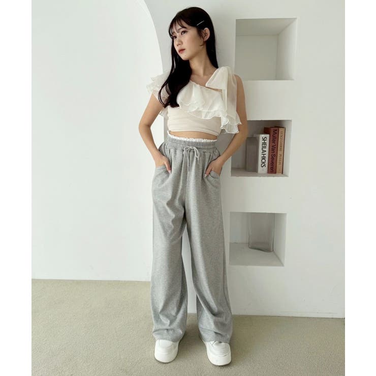 【one after another】ウエストフリルカットパンツ | NICE CLAUP / OLIVE des OLIVE　OUTLET | 詳細画像16 