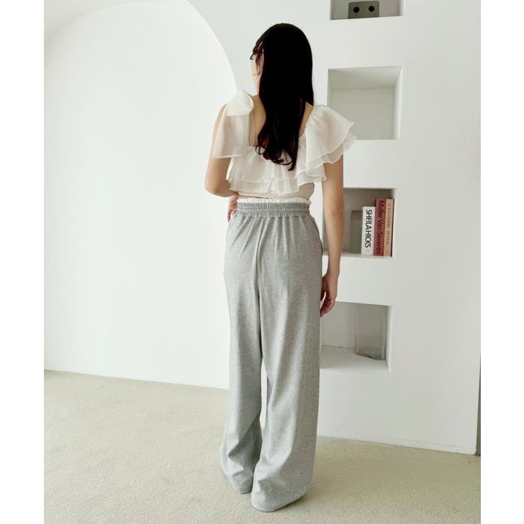 【one after another】ウエストフリルカットパンツ | NICE CLAUP / OLIVE des OLIVE　OUTLET | 詳細画像17 