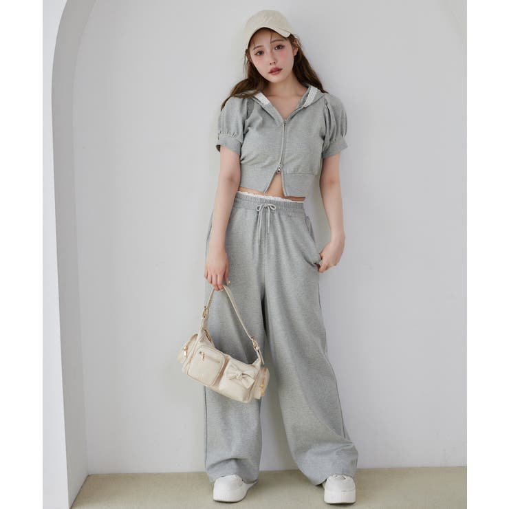 【one after another】ウエストフリルカットパンツ | NICE CLAUP / OLIVE des OLIVE　OUTLET | 詳細画像20 